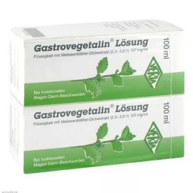 Solution de gastrovégétaline, 200 ml