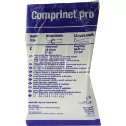 COMPRINET Bas pro haut long taille 2 blanc, 2 pces