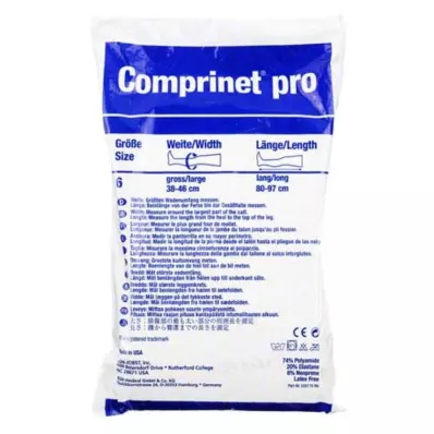 COMPRINET Bas pro manche supérieure longue taille 6 blanc, 2 pces