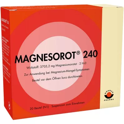 MAGNESOROT 240 sachets, 20 pcs