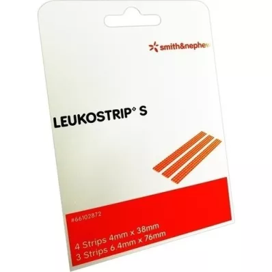 LEUKOSTRIP S Bande de suture 2 feuilles de 3/4 de trait, 2 P