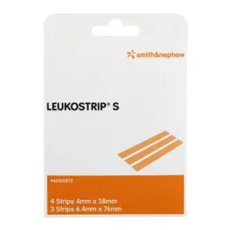 LEUKOSTRIP S Bande de suture 2 feuilles de 3/4 de trait, 2 P