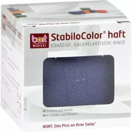 BORT Bande adhésive StabiloColor 8 cm bleue, 1 pc