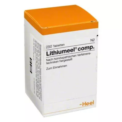Comprimés de comp. Lithiumeel, 250 pc