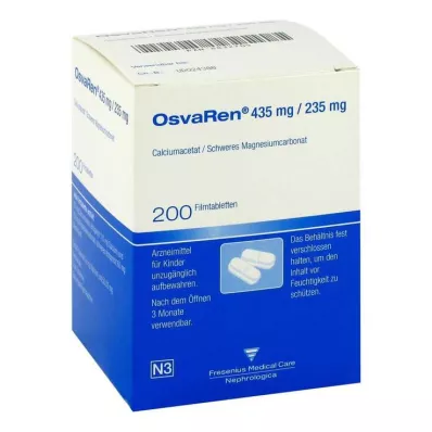 OSVAREN Comprimés pelliculés, 200 pc