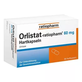 ORLISTAT-ratiopharm 60 mg gélules dures, 84 gélules