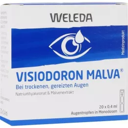 VISIODORON Gouttes oculaires Malva en pipette unidose, 20X0.4 ml