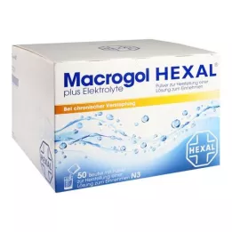 MACROGOL HEXAL plus Électrolytes Plv.à.H.L.e., 50 pcs
