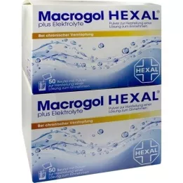 MACROGOL HEXAL plus Electrolytes Plv.à.H.L.z.E., 100 pcs