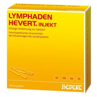 LYMPHADEN HEVERT ampoules injectables, 100 pc