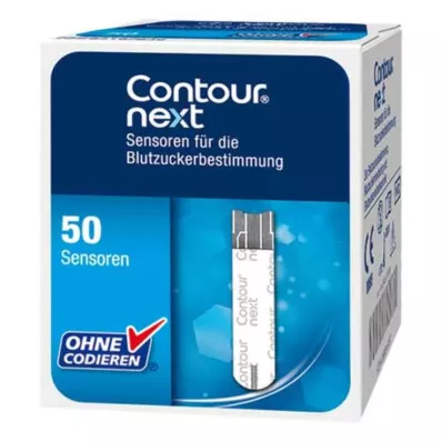 CONTOUR Bandelettes de test Next Sensor, 50 pces