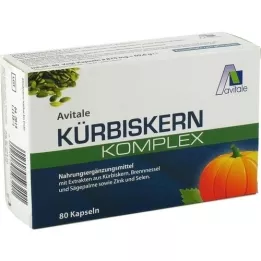 KÜRBISKERN KOMPLEX Gélules, 80 pcs