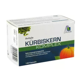 KÜRBISKERN KOMPLEX Gélules, 140 pcs