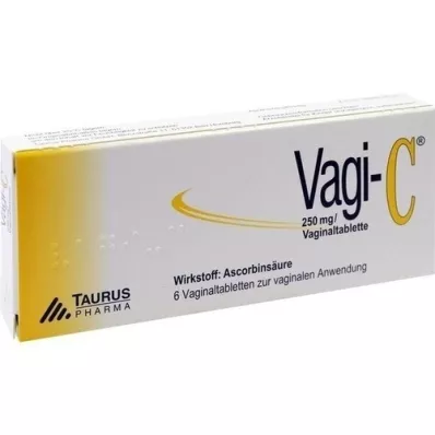 VAGI Comprimés vaginaux C, 6 pces