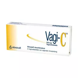 VAGI Comprimés vaginaux C, 6 pces