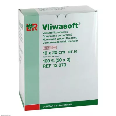 Compresses polaires Vliwasoft 10x20cm 6 épaisseurs stériles, 50x2 pièces Compresses polaires Vliwasoft 10x20cm 6 épaisseurs stériles, 50x2 pièces