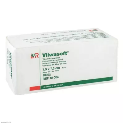 Compresses polaires Vliwasoft 7,5x7,5 cm 6 couches non stériles, 100 pièces Compresses polaires Vliwasoft 7,5x7,5 cm 6 couches non stériles, 100 pièces