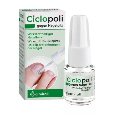 Ciclopoli contre les champignons des ongles, 3,3 ml Ciclopoli contre les champignons des ongles, 3,3 ml