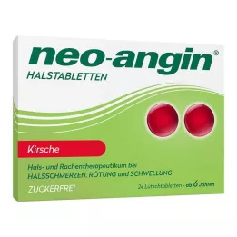 NEO-ANGIN Pastilles pour la gorge Cerise, 24 pcs