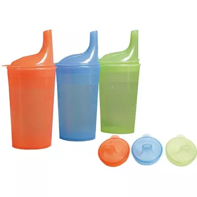 Gobelet sans anse avec 2 couvercles 4 - 12 mm rouge, 1 pièce