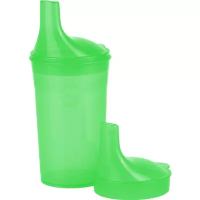 Gobelet sans anse avec 2 couvercles 4 + 12 mm vert, 1 pièce