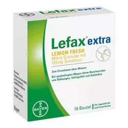 LEFAX Micro granulés extra Lemon Fresh, 16 pces