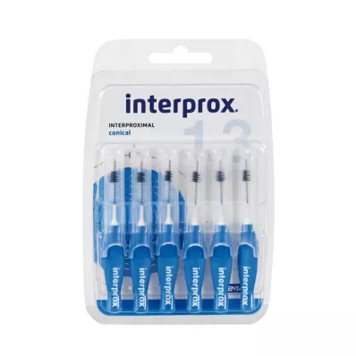 INTERPROX conical bleu Brosse interdentaire Blis, 6 pces INTERPROX conical bleu Brosse interdentaire Blis, 6 pces