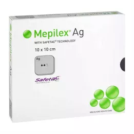 MEPILEX Pansement mousse Ag 10x10 cm stérile, 10 pces