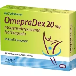 OMEPRADEX 20 mg Gélule gastro-résistante, 14 capsules
