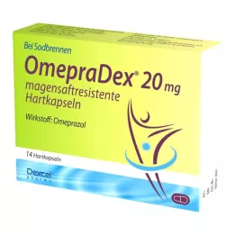 OMEPRADEX 20 mg Gélule gastro-résistante, 14 capsules