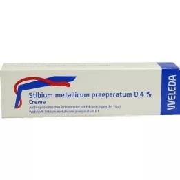STIBIUM METALLICUM PRAEPARATUM Crème à 0,4%, 25 g