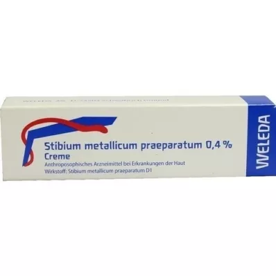 STIBIUM METALLICUM PRAEPARATUM Crème à 0,4%, 25 g