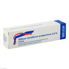 STIBIUM METALLICUM PRAEPARATUM Crème à 0,4%, 25 g