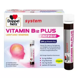 DOPPELHERZ Ampoules buvables de Vitamine B12 Plus system, 30X25 ml