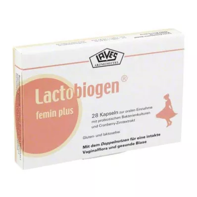 Lactobiogène Femin Plus Capsules, 28 pc
