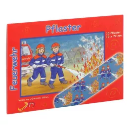 KINDERPFLASTER Lettres de pompiers, 10 pcs