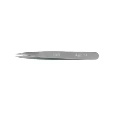 Pince à épiler en acier inoxydable pointue No.729R, 1 pc Pince à épiler en acier inoxydable pointue No.729R, 1 pc