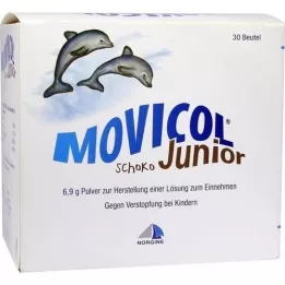 MOVICOL Junior Schoko Plv.zu.Her.e.Lsg.zunehmen, 30X6.9 g