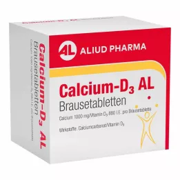 CALCIUM-D3 AL Comprimés effervescents, 50 pc
