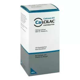 CALCILAC Comprimés à mâcher, 180 pc