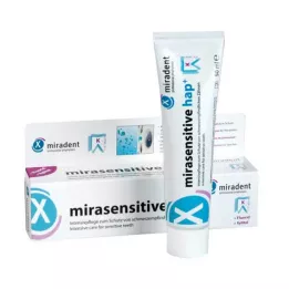 MIRADENT Dentifrice mirasensitive hap+, 50 ml