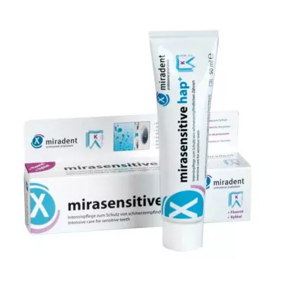 MIRADENT Dentifrice mirasensitive hap+, 50 ml