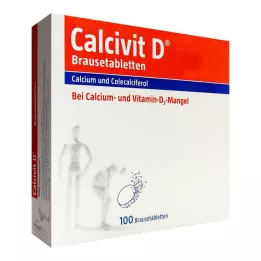 Comprimés effervescents Calcivit D, 50 pc