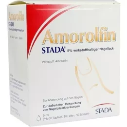 AMOROLFIN STADA Vernis à ongles contenant 5% de principe actif, 5 ml