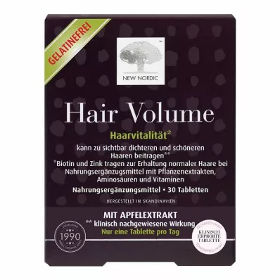 Comprimés de volume de cheveux, 30 pc Comprimés de volume de cheveux, 30 pc