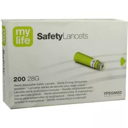 MYLIFE SafetyLancets, 200 pièces