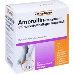 AMOROLFIN-Vernis à ongles ratiopharm 5%, 5 ml