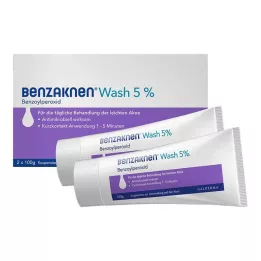 BENZAKNEN Suspension Wash 5%, 2X100 g