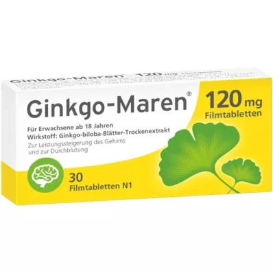 GINKGO-MAREN 120 mg Comprimés pelliculés, 30 pc