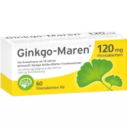 GINKGO-MAREN 120 mg Comprimés pelliculés, 60 comprimés